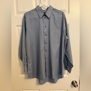 Dockers Blue Classic Dress Shirt